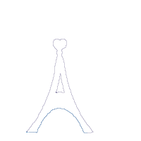 Oh La La! I'm One Eiffel Tower 1st Birthday - Applique