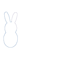 Three Bunnies - Applique - Machine Embroidery Design