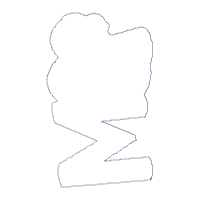 Mom Teddy Bear Boy Vase Ornament - ITH Project - Machine Embroidery Design