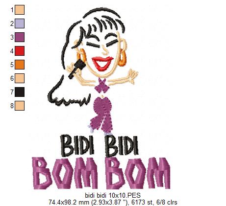 Bidi Bidi Bom Bom - Fill Stitch