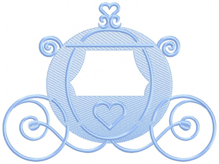 Princess Carriage - Rippled
