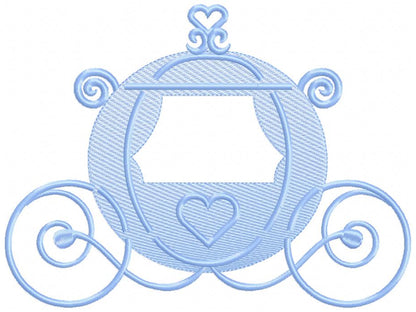 Princess Carriage - Rippled