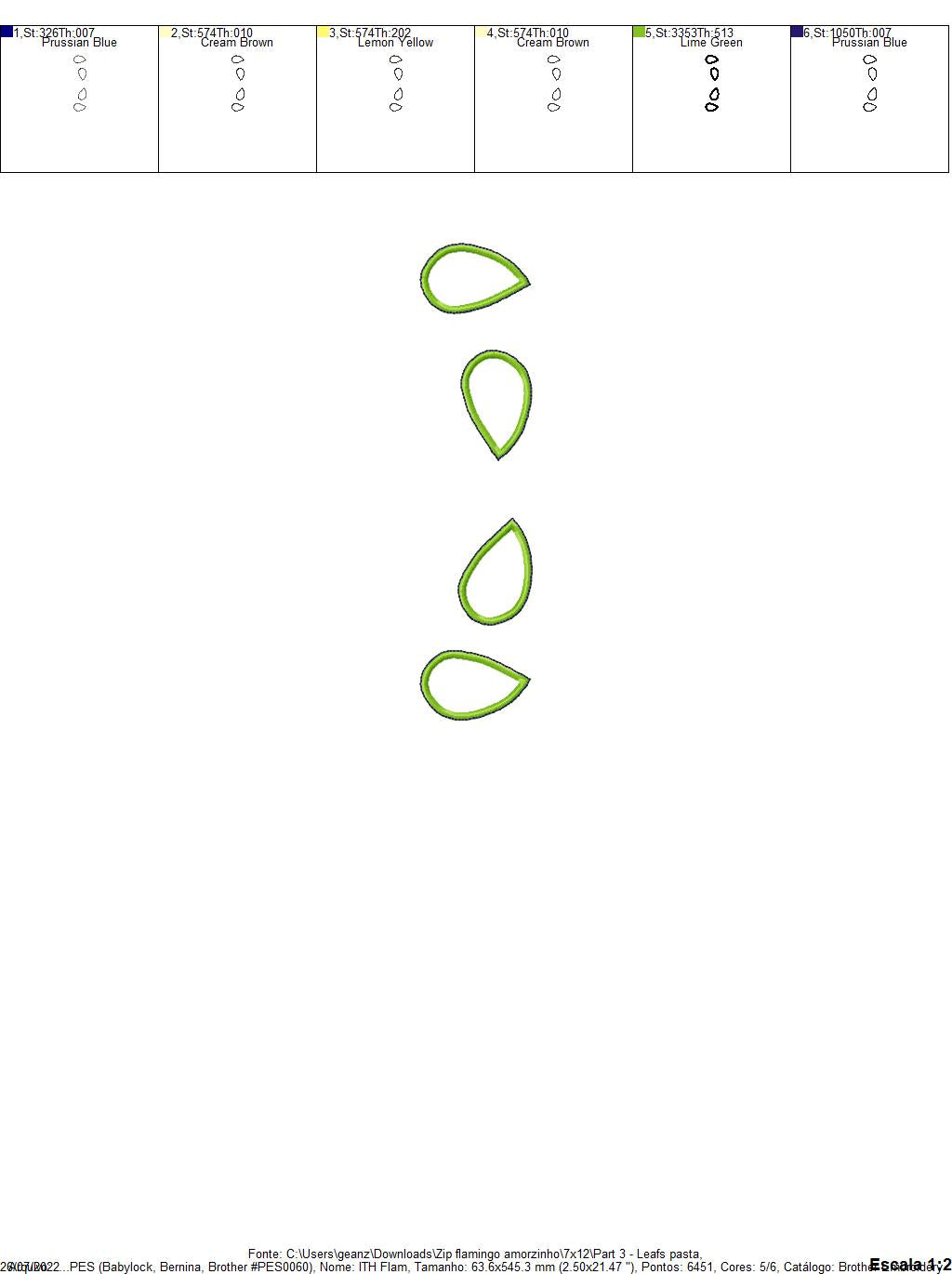 Flamingo Wreath - ITH Project - Machine Embroidery Design