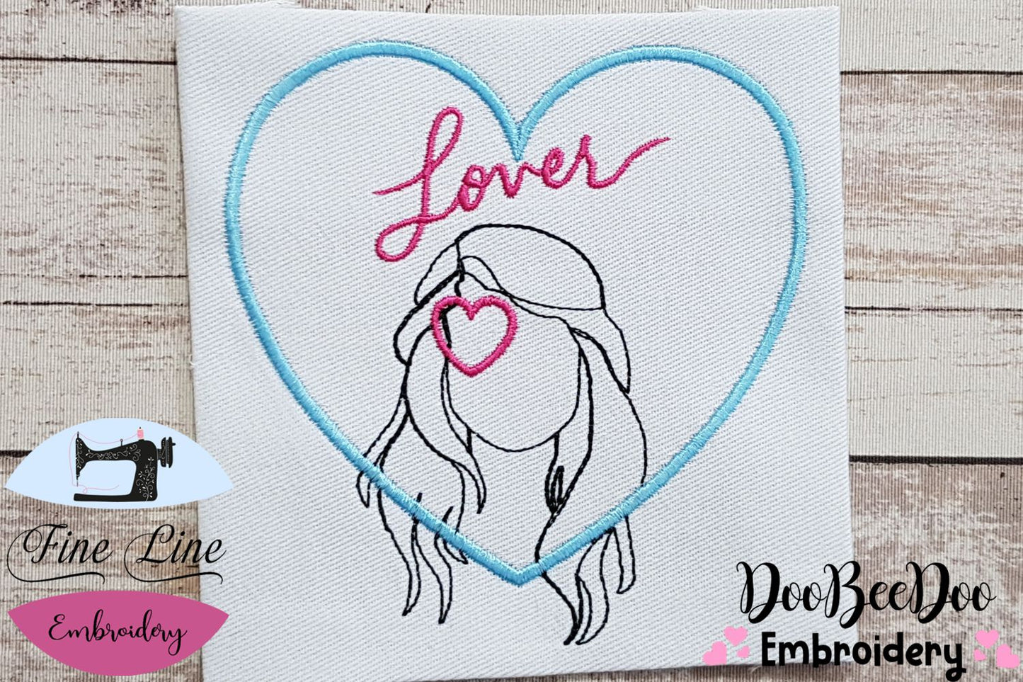 Lover Taylor Swift - Fill Stitch - Machine Embroidery Design