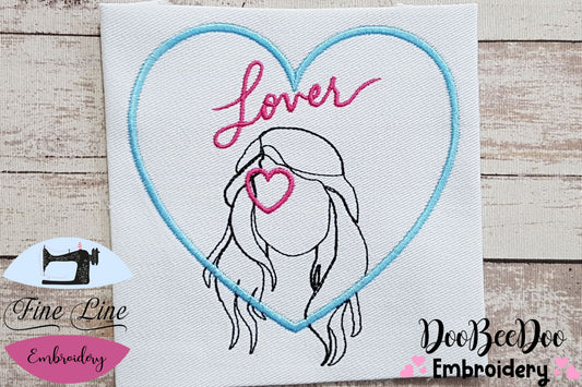 Lover Taylor Swift - Fill Stitch - Machine Embroidery Design
