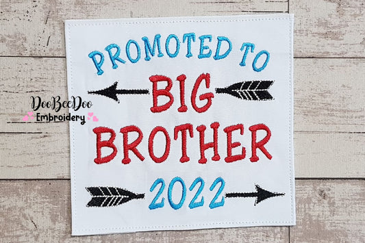 Promoted to Big Brother 2022 - Fill Stitch