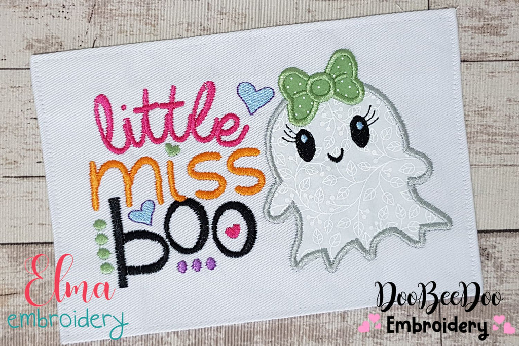 Little Miss Boo - Applique