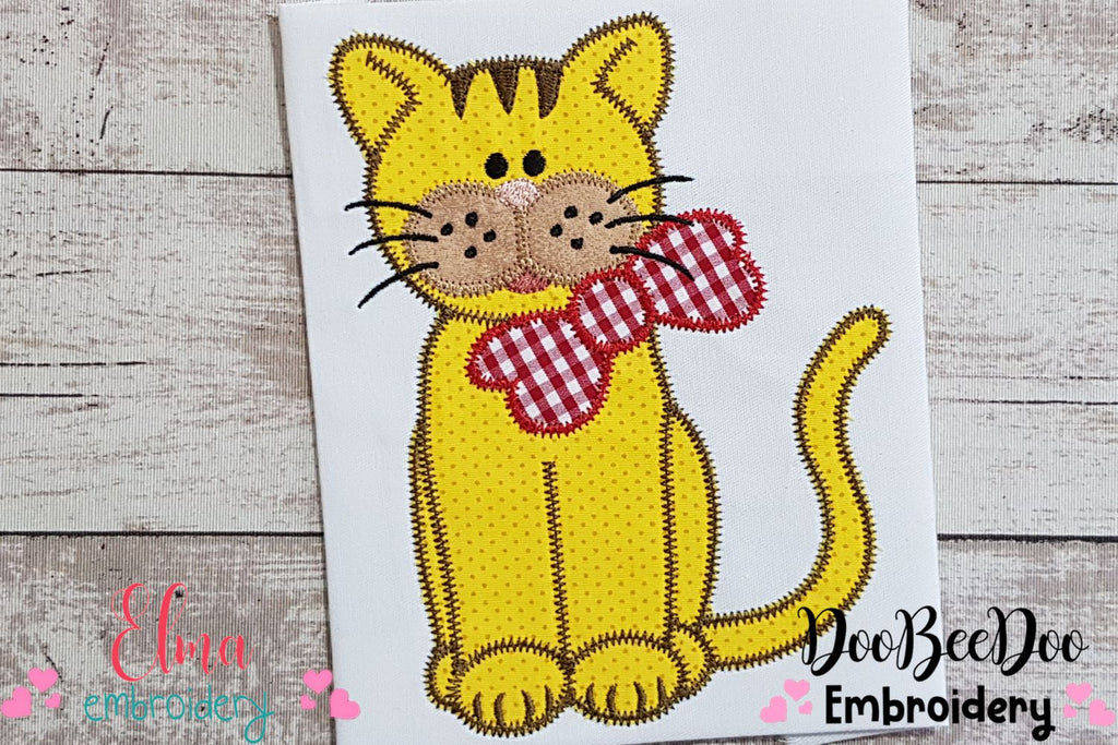 Cat - Zig Zag Applique