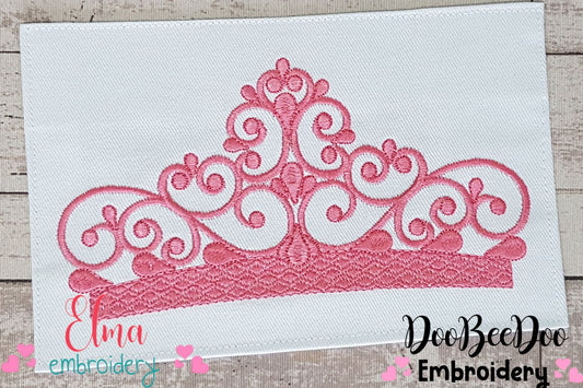 Princess Tiara - Fill Stitch