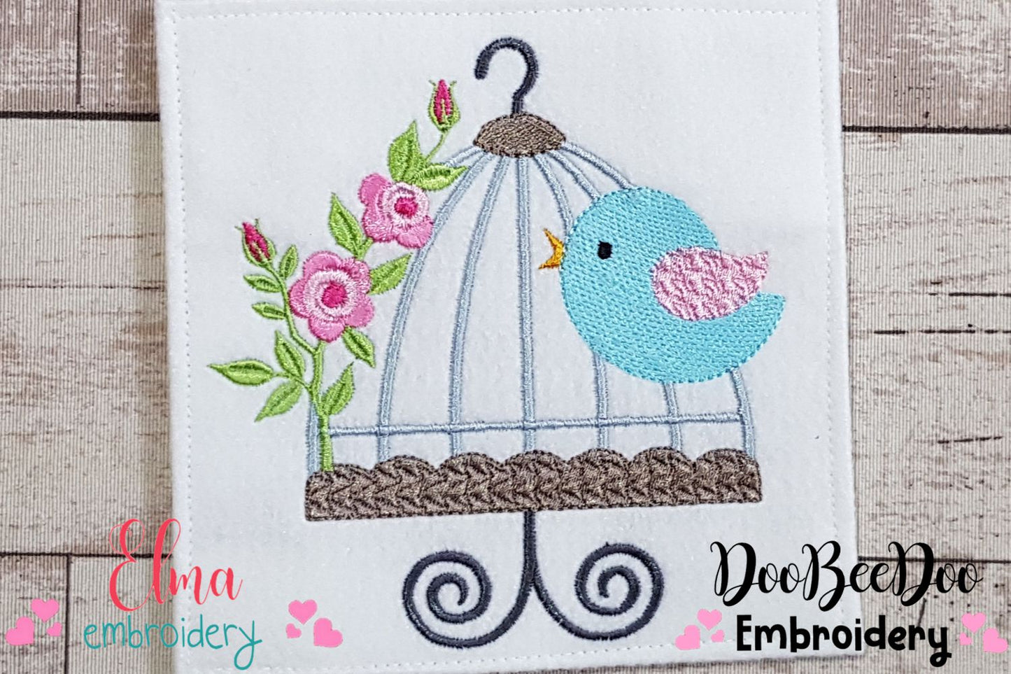 Bird Cage - Fill Stitch