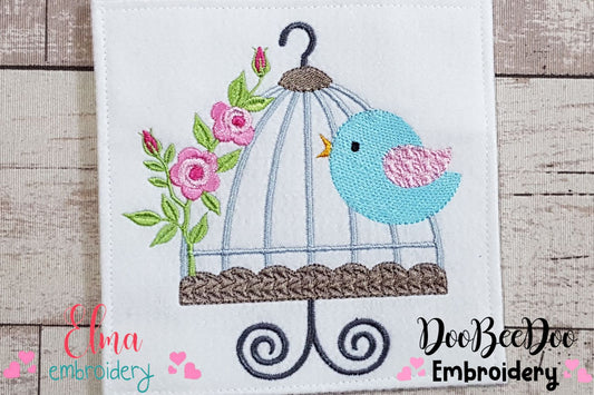 Bird Cage - Fill Stitch