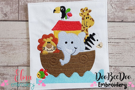 Noah's Ark - Fill Stitch