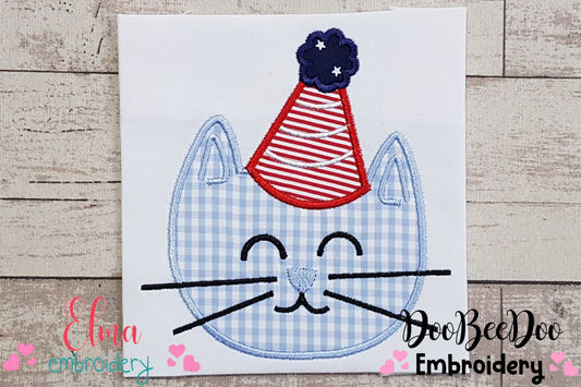 Birthday Cat Boy - Applique