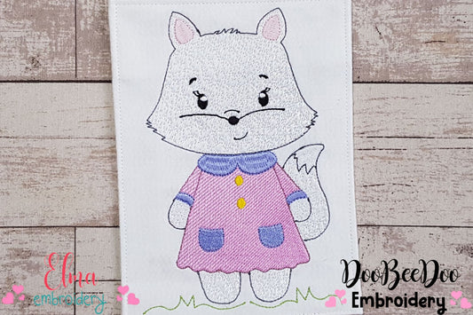 Cute Little Cat Girl - Rippled