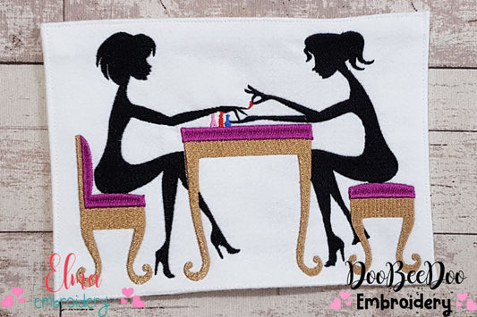 Manicure Girls - Fill Stitch