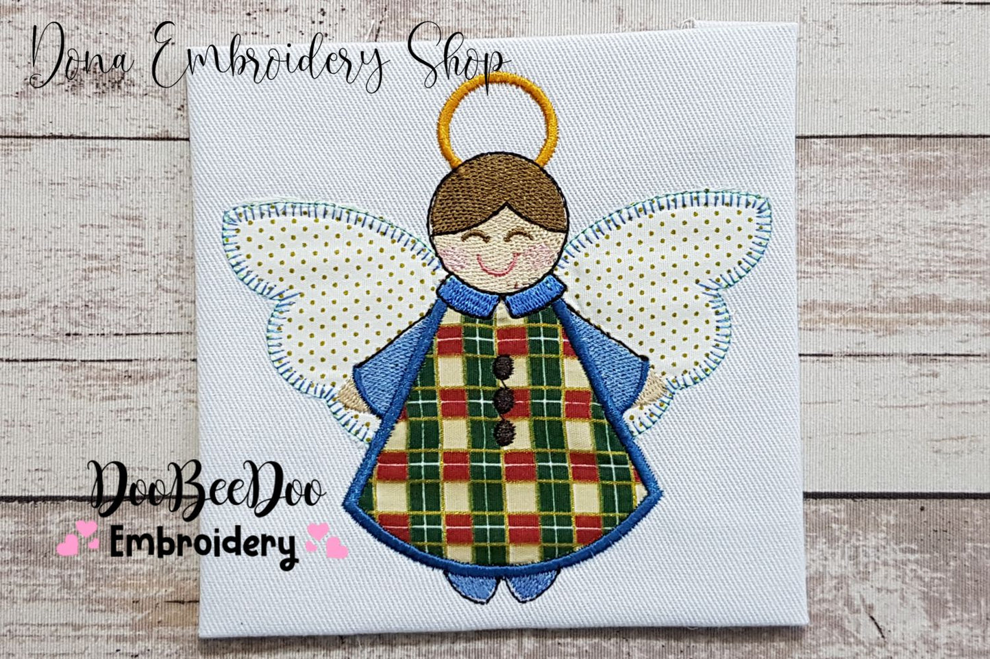 Christmas Angel Boy - Applique