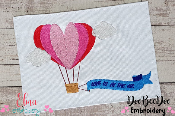 Love is in The Air - Fill Stitch