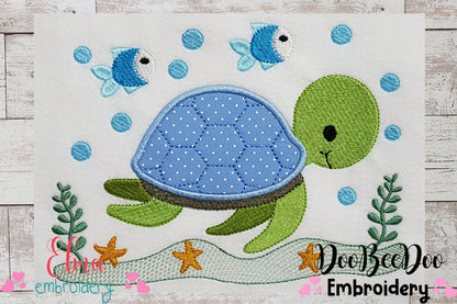Sea Turtle Boy - Applique