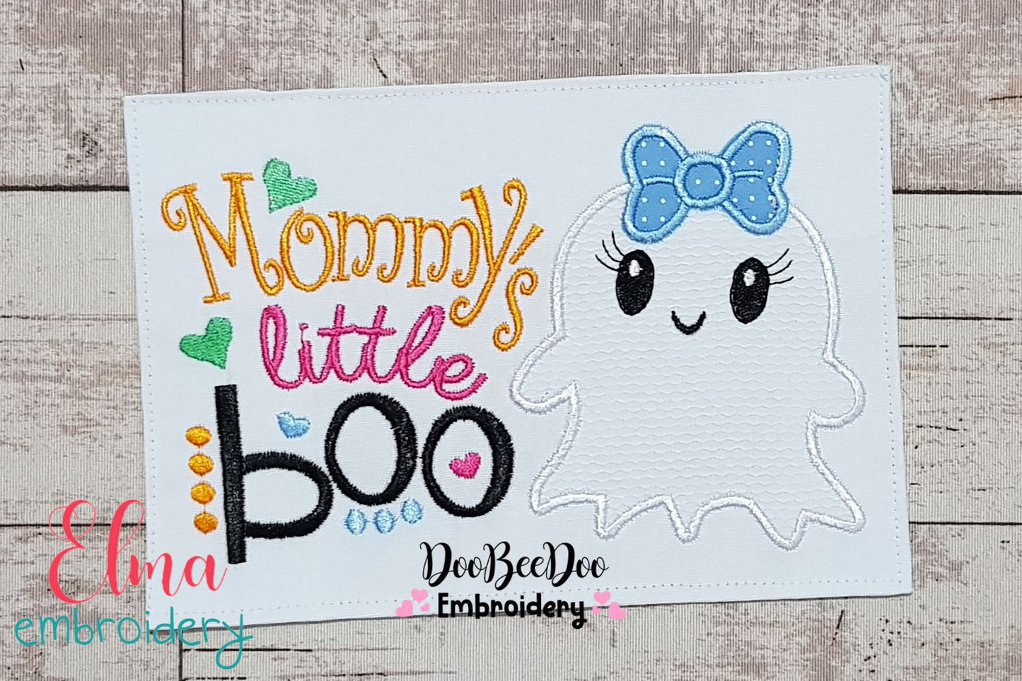 Mommy Little Boo - Applique