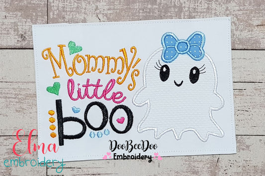 Mommy Little Boo - Applique