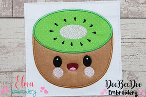 Kawaii Kiwi - Applique