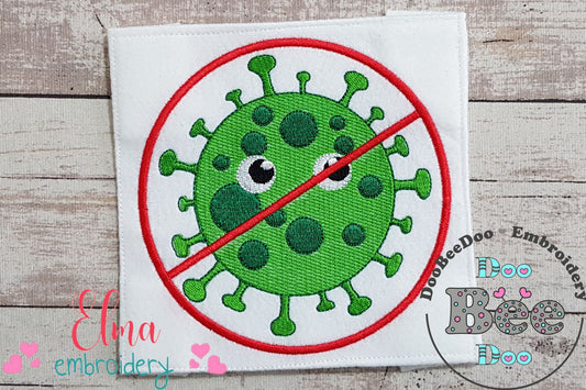 Coronavirus Covid-19 - Fill Stitch