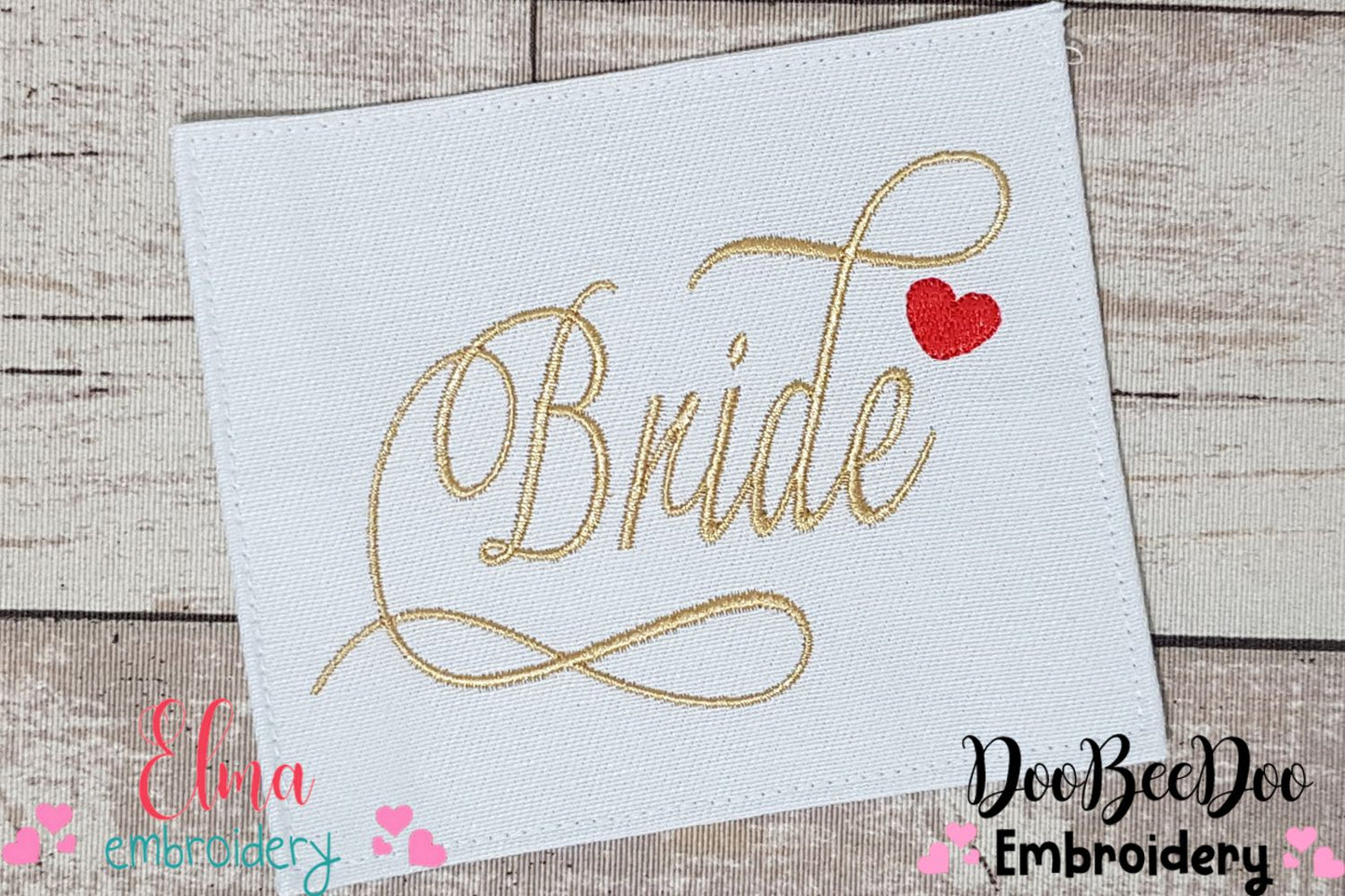 Bride - Fill Stitch Embroidery