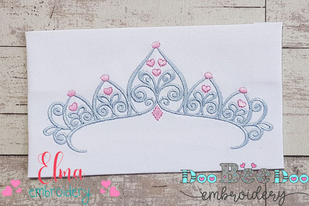 Princess Tiara - Fill Stitch