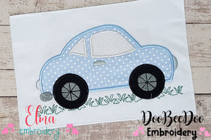 Little Car - Applique Embroidery