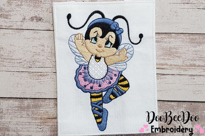 Ballerina Bee - Fill Stitch