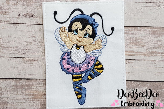 Ballerina Bee - Fill Stitch