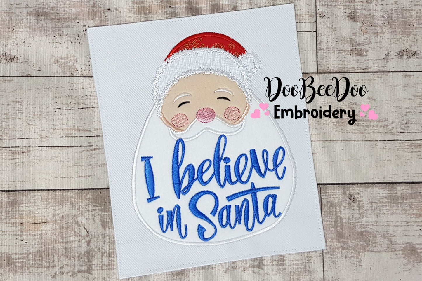 I Believe in Santa - Applique