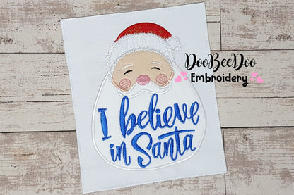 I Believe in Santa - Applique