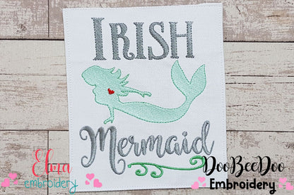 Irish Mermaid - Fill Stitch