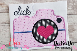 Photographic Camera Click! - Applique