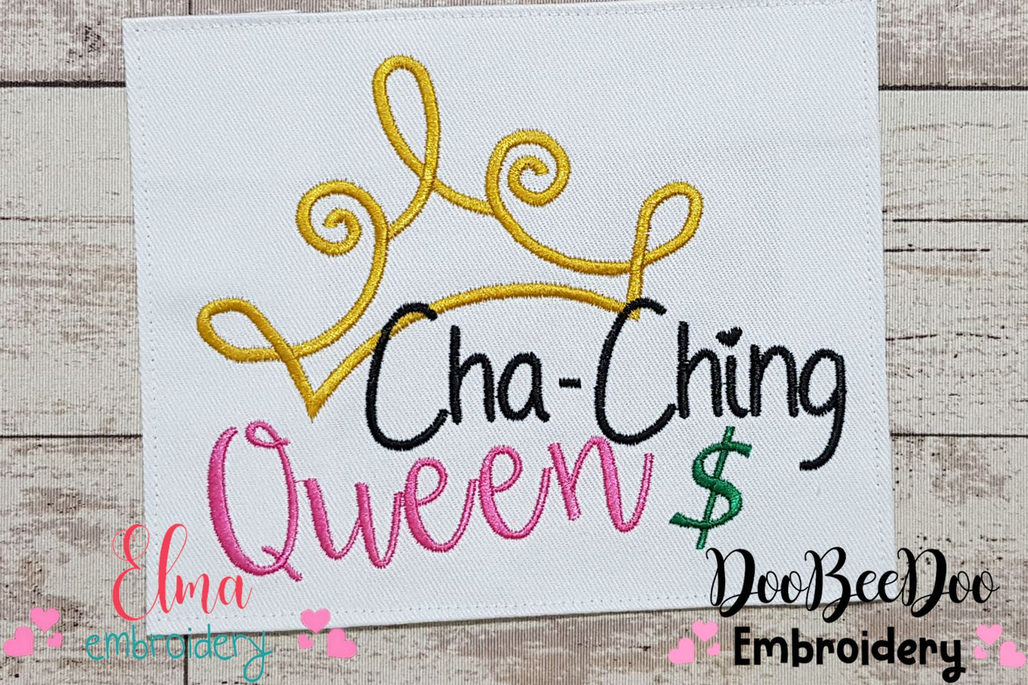 Cha-Ching Queen - Fill Stitch