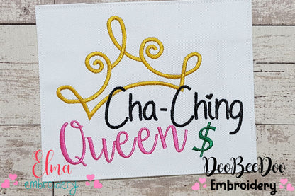 Cha-Ching Queen - Fill Stitch