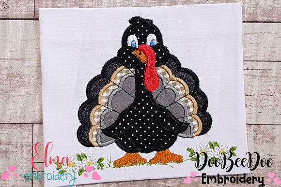 Thanksgiving Turkey - Applique
