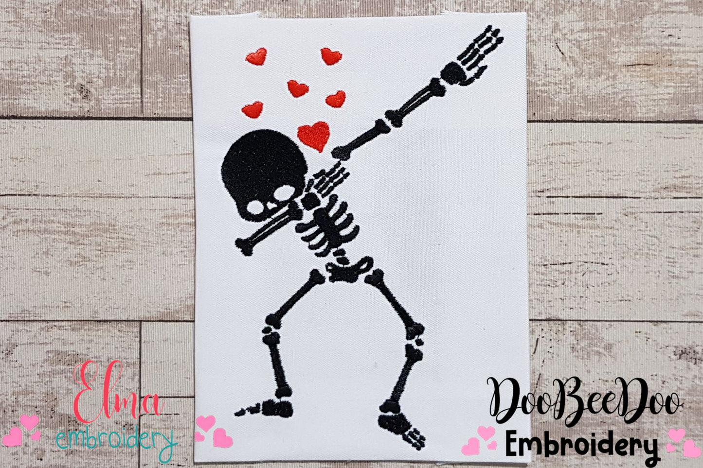 Skull Dancing - Fill Stitch