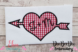 Valentine's Cupid Heart - Applique