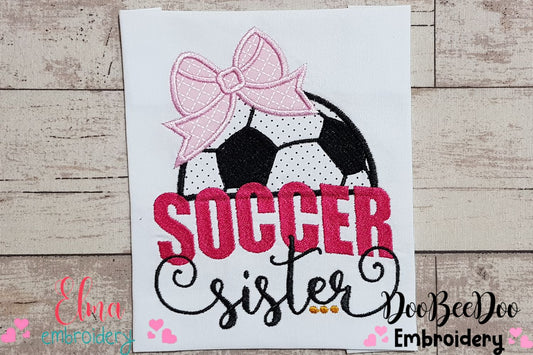 Soccer Sister - Applique
