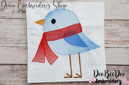 Christmas Bird - Rippled