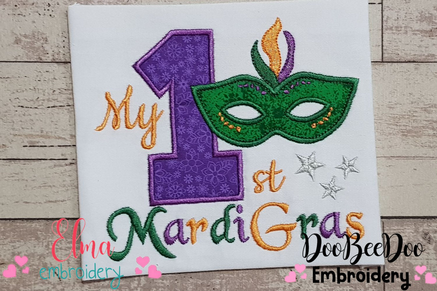My 1st Mardi Gras - Applique
