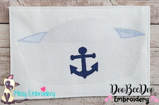 Sailor Hat - Fill Stitch