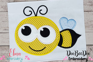 Bee Bumble Bee - Applique Embroidery