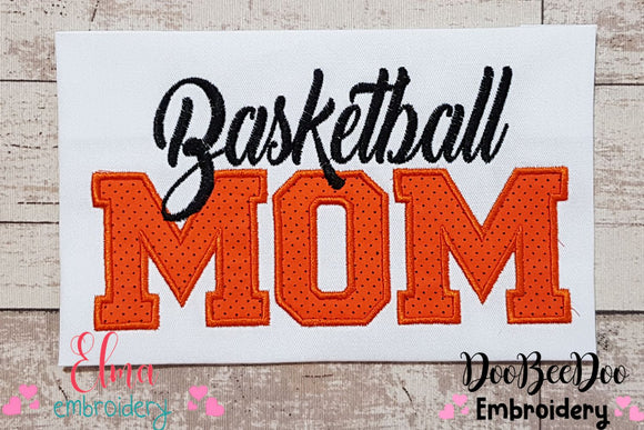 Basic Basketball Mom - Applique
