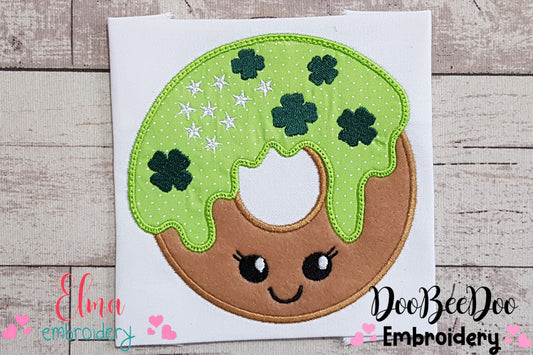 Shamrock Donuts - Applique