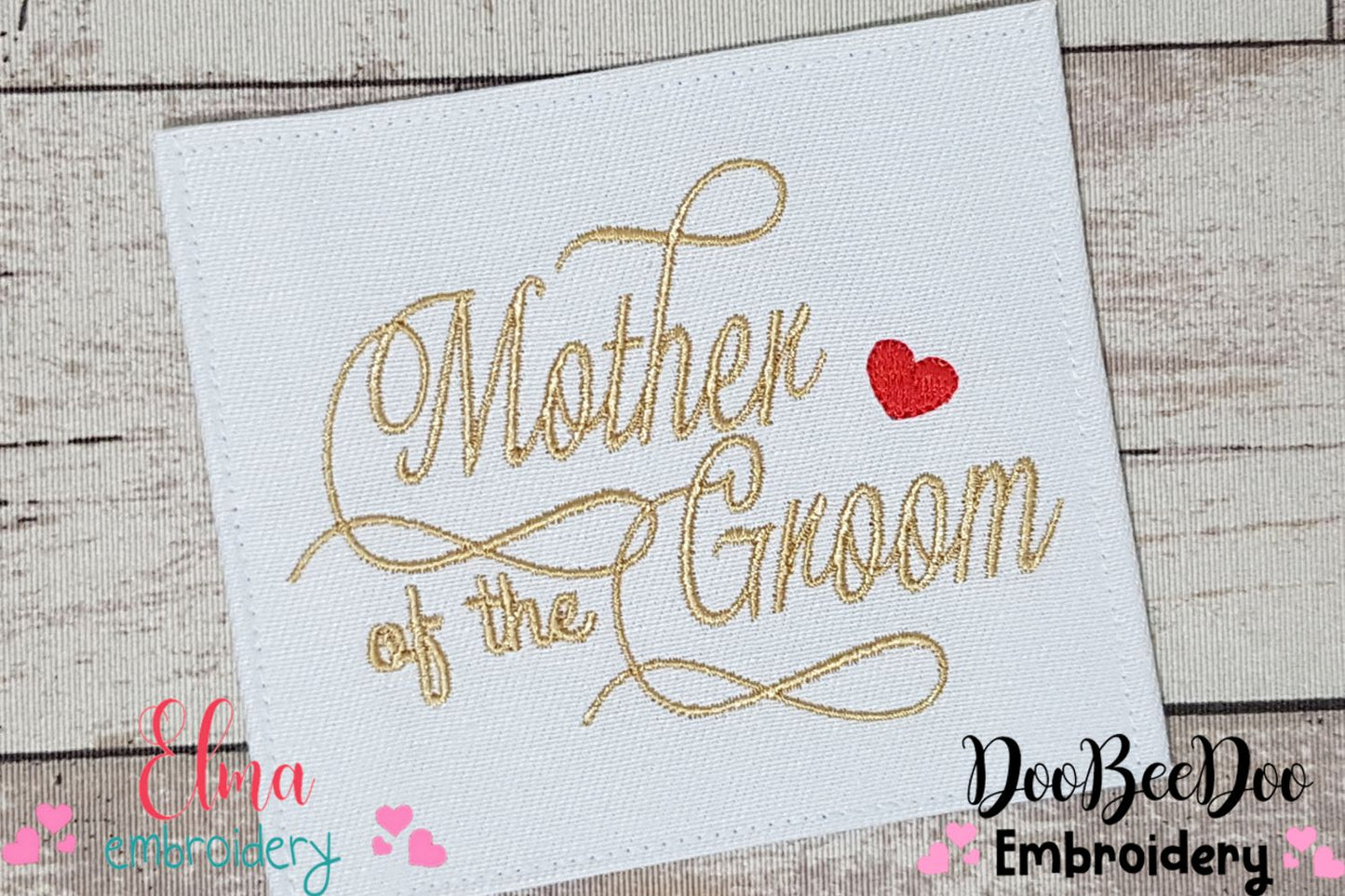 Mother of the Groom - Fill Stitch
