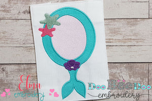 Mermaid Mirror - Fill Stitch