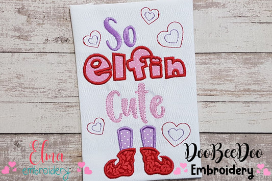 So Elfin Cute - Applique
